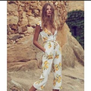 For love and lemons lemon jumpsuit